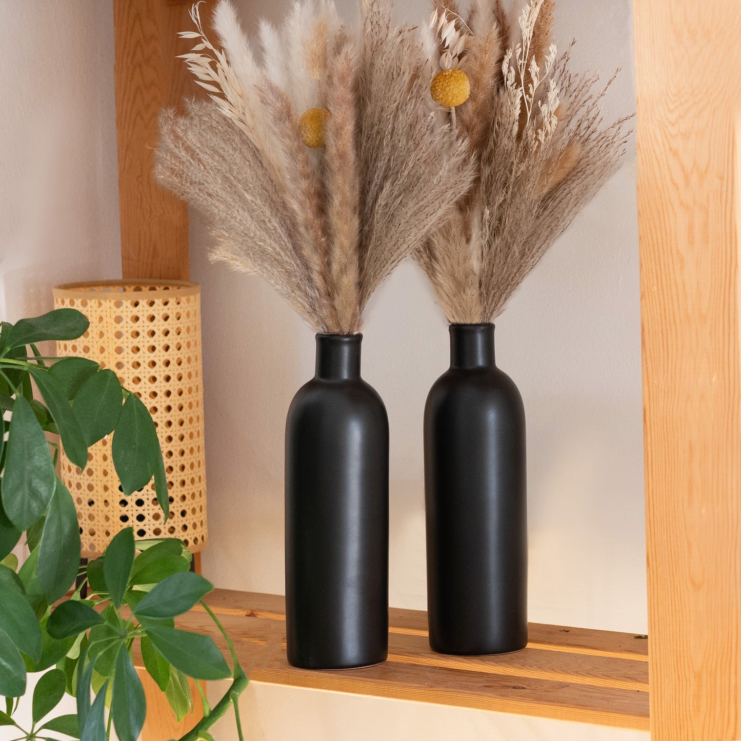 Soome Nattblom - Ceramic Vases Set + Dried Flowers